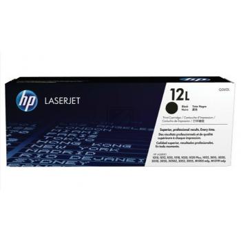 HP Toner-Kartusche Economy schwarz (Q2612L, 12L)