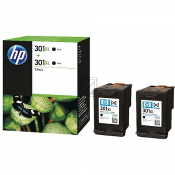 HP Tintendruckkopf schwarz (D8J45AE, 301XL)