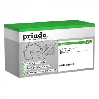 Prindo Toner-Kit (Green) schwarz (PRTC719G) ersetzt 0719