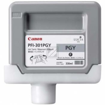 Canon Tintenpatrone grau (1496B001, PFI-301PGY)