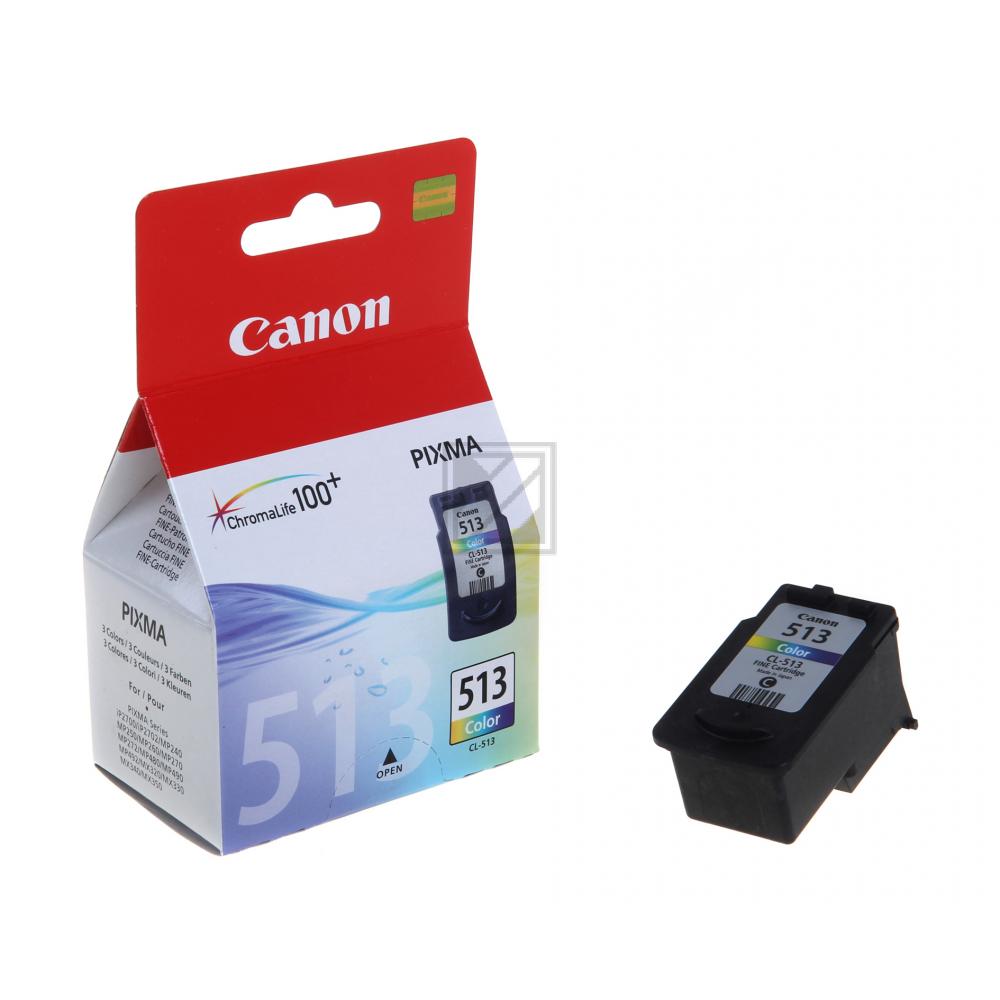 Canon Tintenpatrone Blister 3-farbig HC (2971B009AA, CL-513CL)