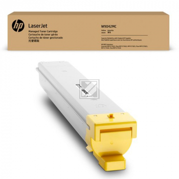 HP Toner-Kit (Starter Cartridge) gelb HC (W9042MS)
