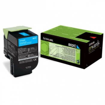 Lexmark Toner-Kit Corporate cyan (80C20CE, 802CE)