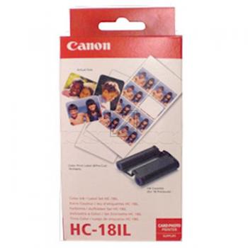 Canon Tintenpatrone + Papier farbig (6931A001, HC-18IL)