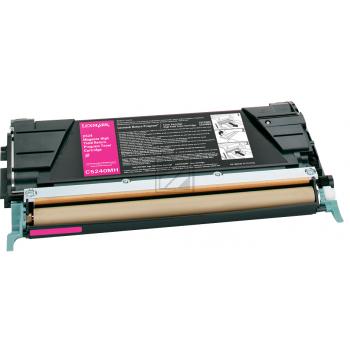 Lexmark Toner-Kartusche Prebate magenta HC (C5240MH)