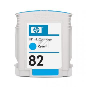 HP Tintenpatrone cyan (CH566A, 82)