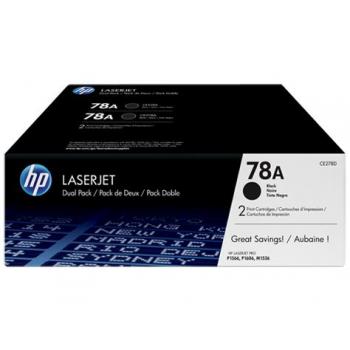 HP Toner-Kartusche 2 x schwarz (CE278AF, 78AF)