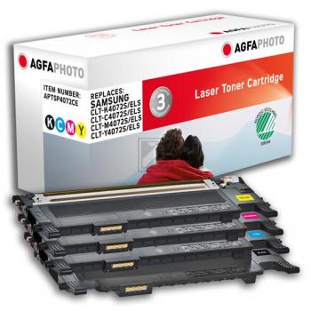 Agfaphoto Toner-Kartusche gelb, magenta, schwarz, cyan (APTSP4072CE) ersetzt C4072S, M4072S, Y4072S, K4072S