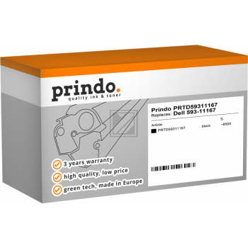 Prindo Toner-Kit schwarz HC (PRTD59311167) ersetzt C3NTP