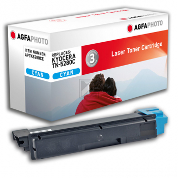 Agfaphoto Toner-Kit cyan (APTK5280CE) ersetzt TK-5280C
