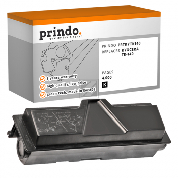 Prindo Toner-Kit schwarz (PRTKYTK140) ersetzt TK-140