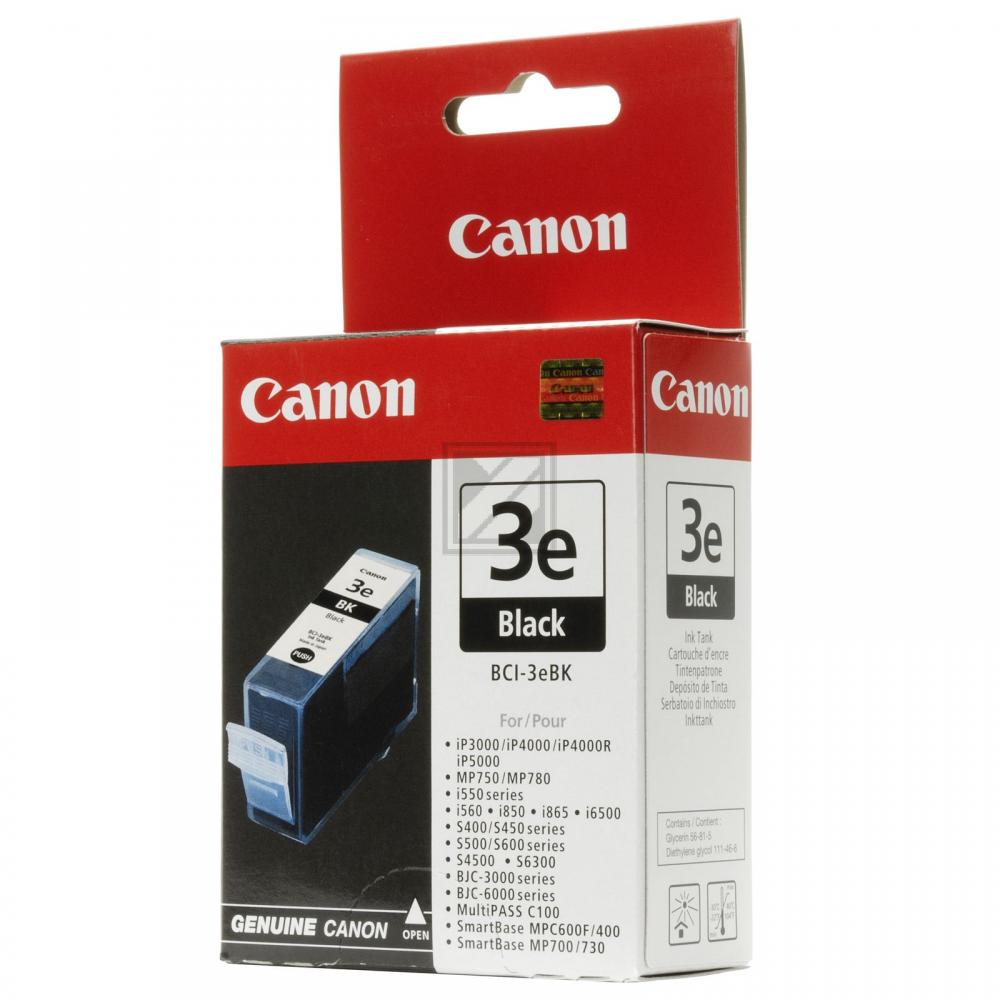 Canon Tintenpatrone schwarz (4479A002AA, BCI-3EBK)