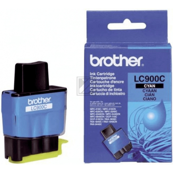 Brother Tintenpatrone cyan (LC-900CBP)