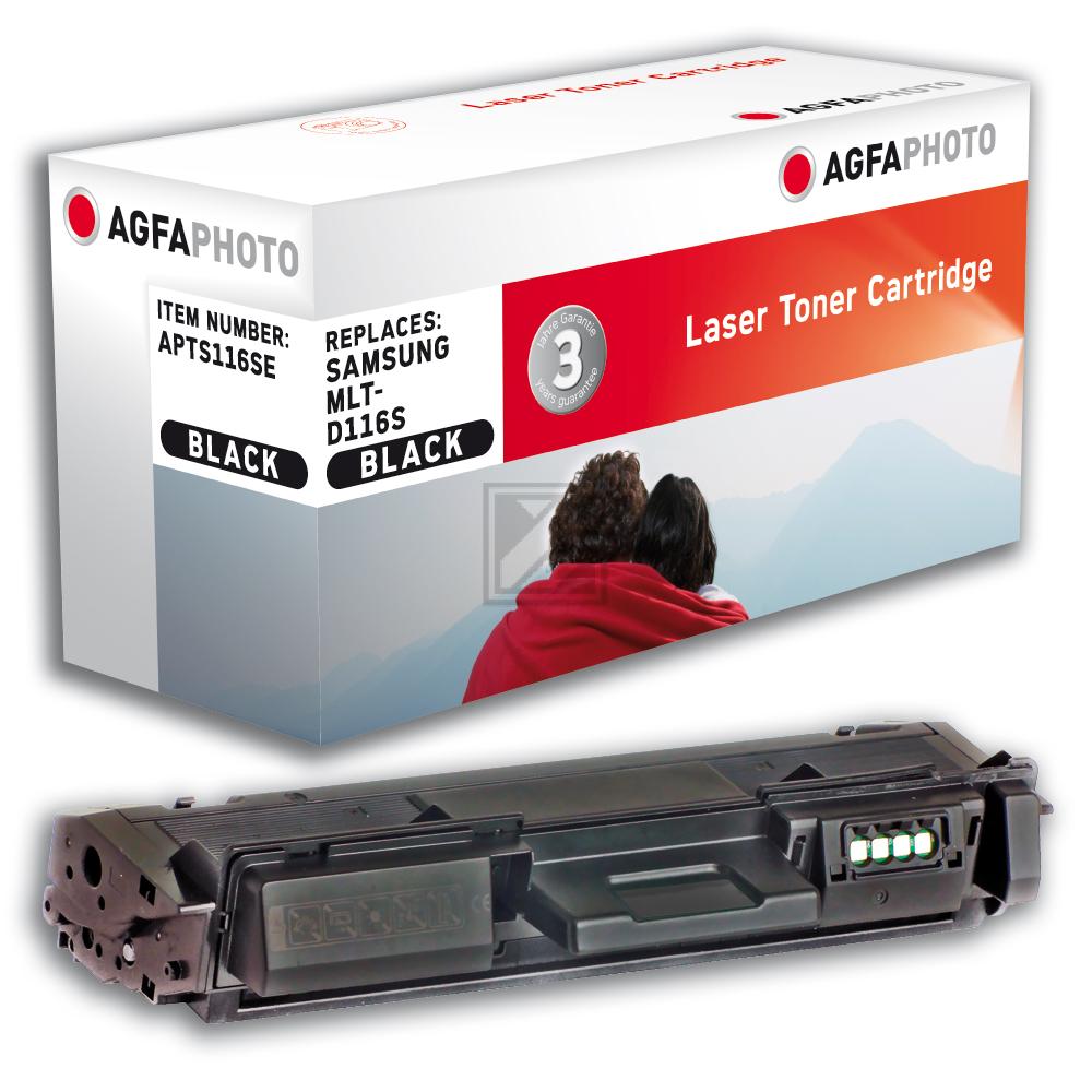 Agfaphoto Toner-Kartusche schwarz (APTS116SE) ersetzt 116