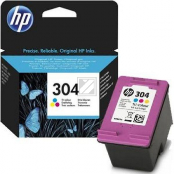 HP Tintendruckkopf cyan/gelb/magenta (N9K05AE#UUS, 304)