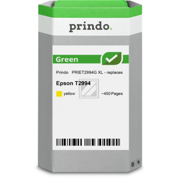 Prindo Tintenpatrone (Green) gelb HC (PRIET2994G) ersetzt T2994