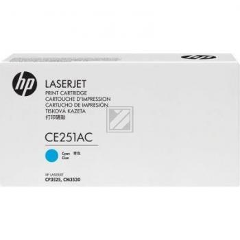 HP Toner-Kartusche Contract (nur für Vertragskunden) cyan (CE251AC)