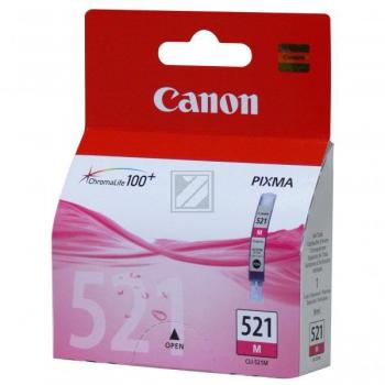 Canon Tintenpatrone magenta (2935B008, CLI-521M)