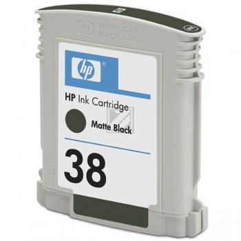 HP Tintenpatrone schwarz matt (C9412A, 38)