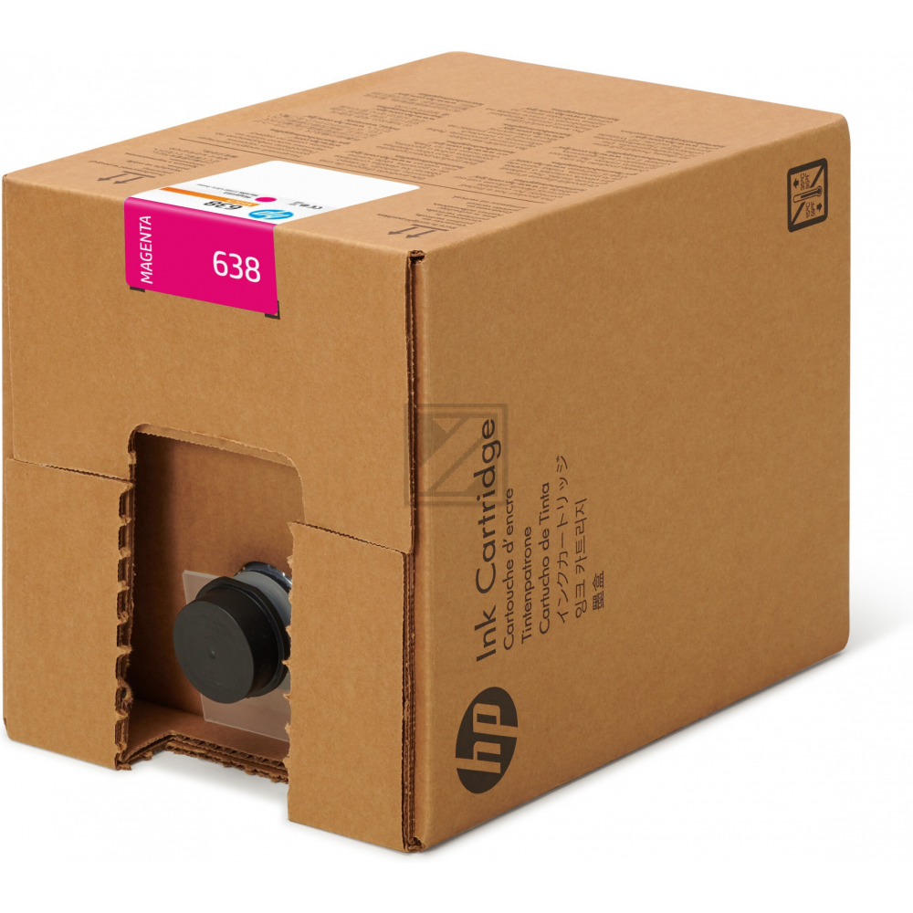 HP Tintentank magenta (4UV65A, 638)