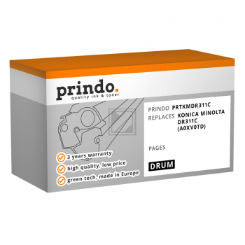 Prindo Fotoleitertrommel cyan/gelb/magenta (PRTKMDR311C) ersetzt DR-311C