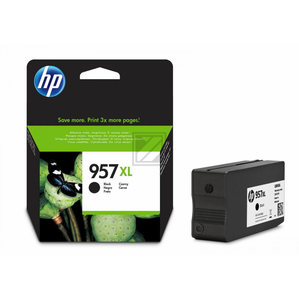 HP Tintenpatrone schwarz HC plus (L0R40AE#BGX, 957XL)