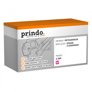 Prindo Toner-Kit magenta (PRTES050628) ersetzt 0628