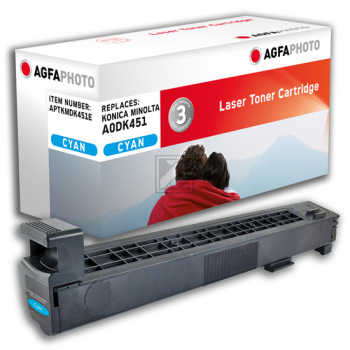 Agfaphoto Toner-Kit cyan (APTKMDK451E) ersetzt A0DK451