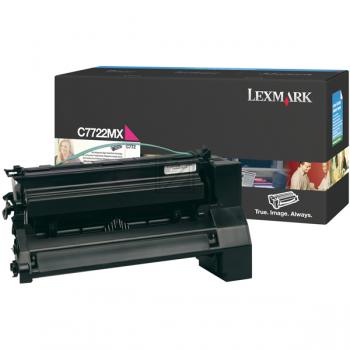 Lexmark Toner-Kartusche magenta HC plus (C7722MX)