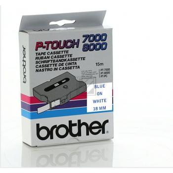 Brother Schriftbandkassette schwarz/weiß (TX-243)