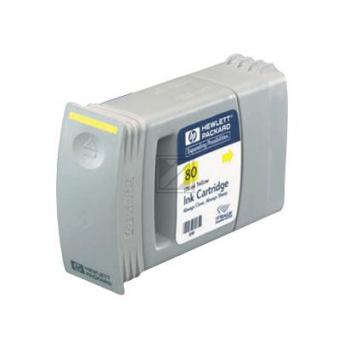 HP Tintenpatrone gelb (C4873A, 80)