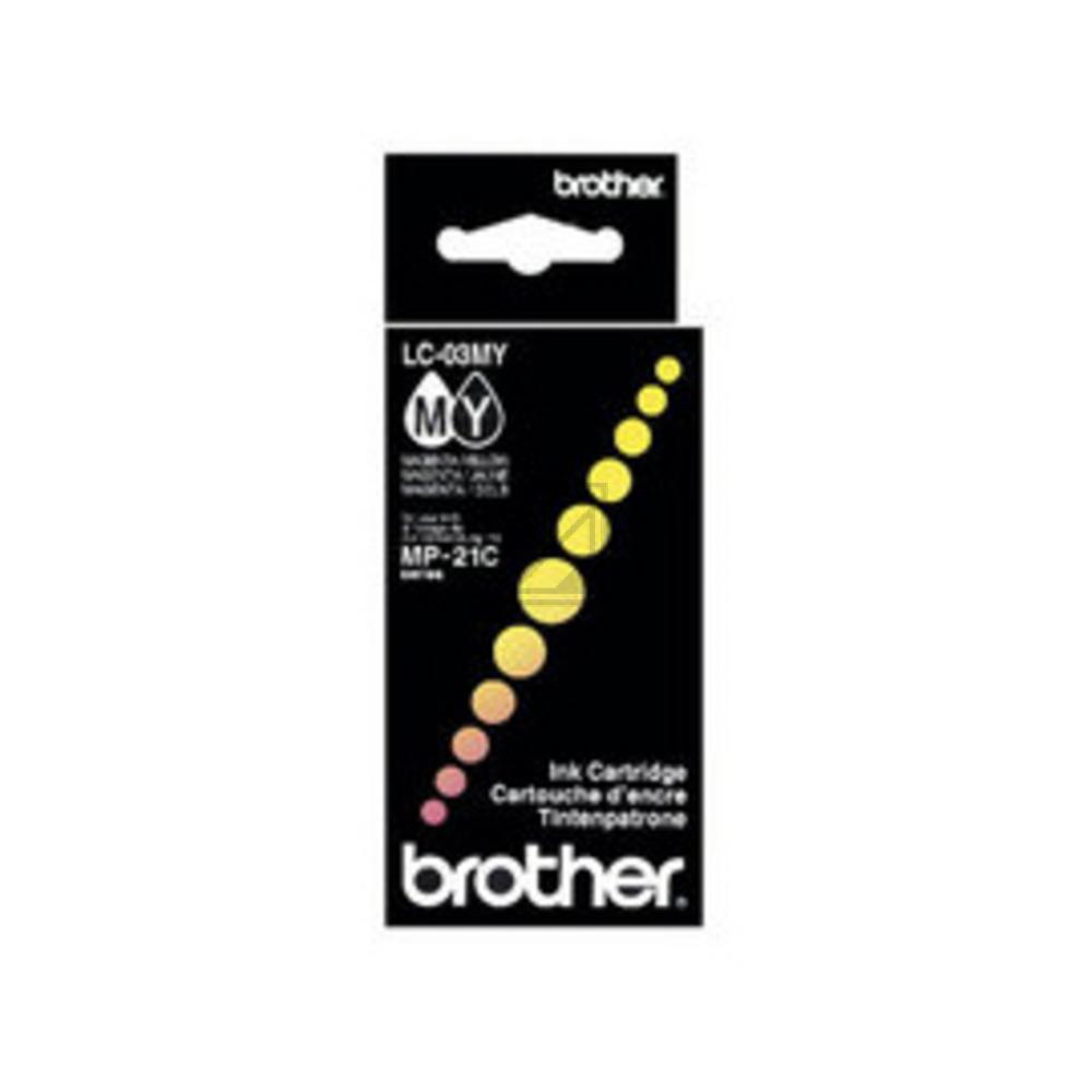 Brother Tintenpatrone gelb, magenta (LC-03MY)