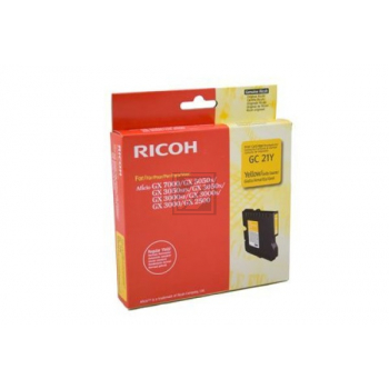 Ricoh Gel-Kartusche gelb (405543, GC21Y)
