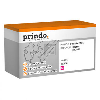 Prindo Toner-Kit magenta (PRTR842036) ersetzt TYPE-MPC45