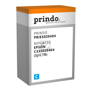 Prindo Tintenpatrone blau (PRIES020404) ersetzt SJIC7(B)