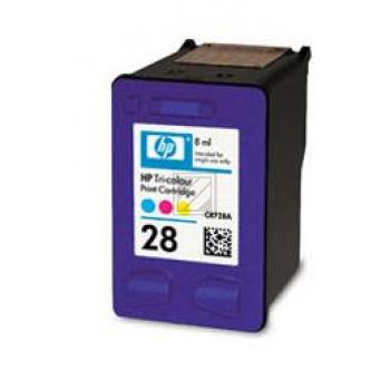 HP Tintendruckkopf cyan/gelb/magenta (C8728AN#140, 28)