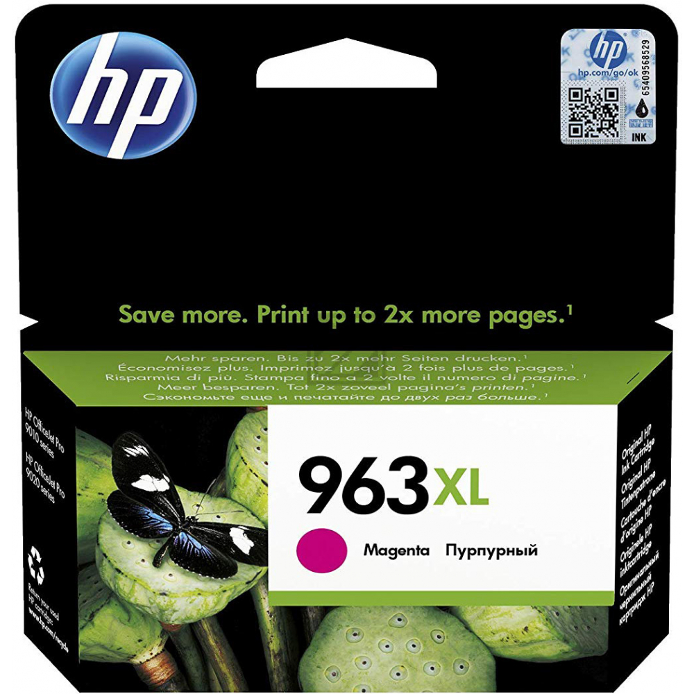 HP Tintenpatrone magenta HC (3JA28AE#301, 963XL)