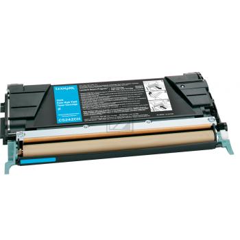 Lexmark Toner-Kartusche cyan HC (C5242CH)