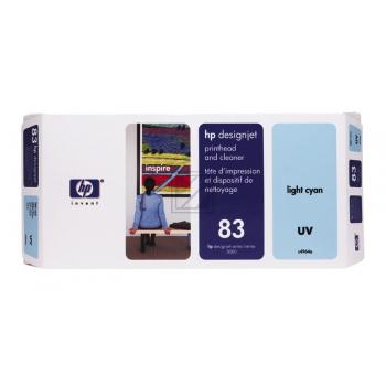 HP Tintendruckkopf UV-Tintensystem cyan light (C4964A, 83)