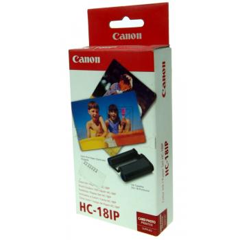Canon Tintenpatrone + Papier farbig 18 Blatt (6930A001, HC-18IP)