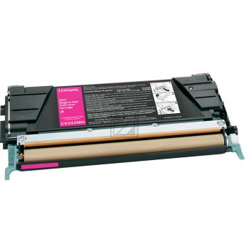 Lexmark Toner-Kartusche magenta HC (C5242MH)