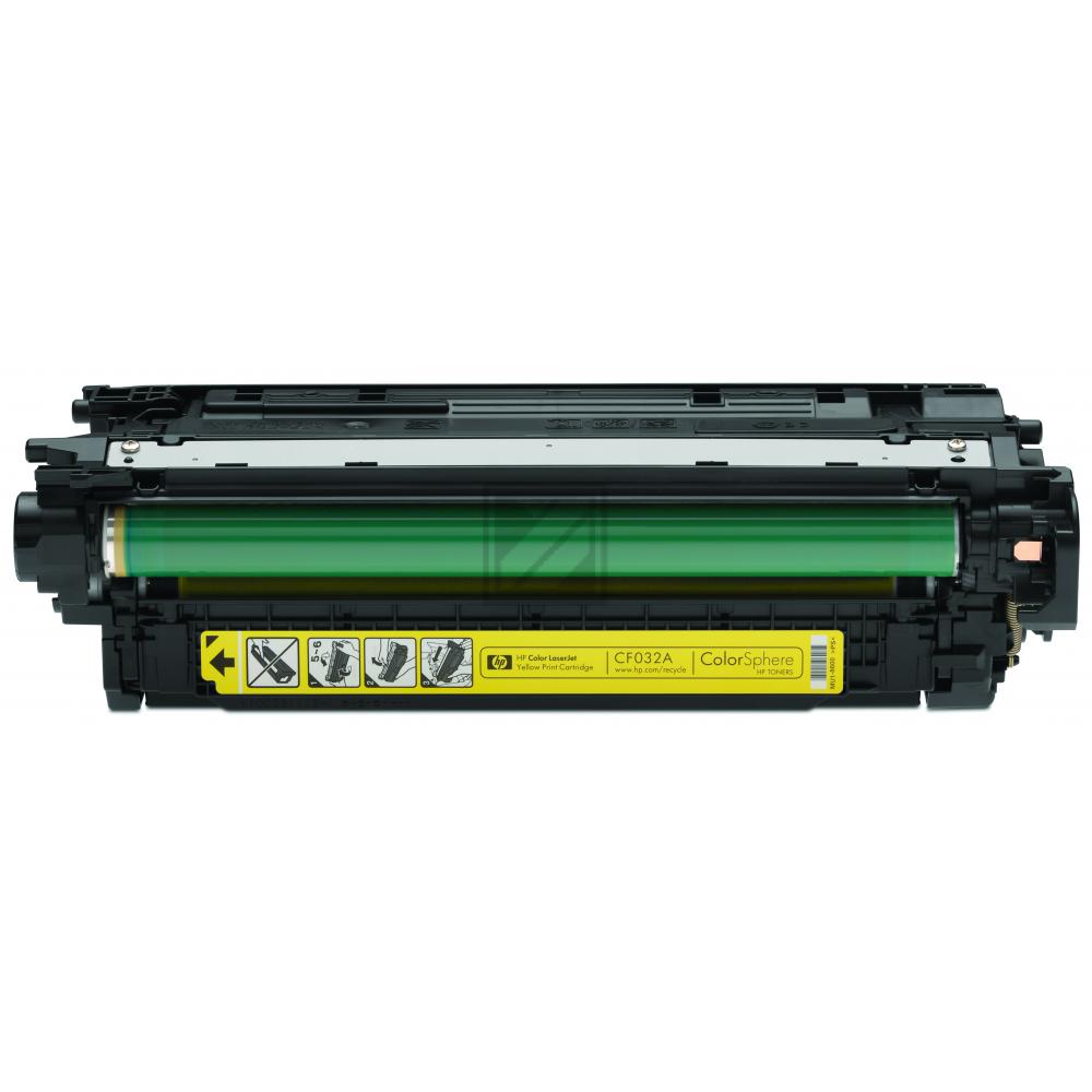 HP Toner-Kartusche gelb (CF032A, 646A)