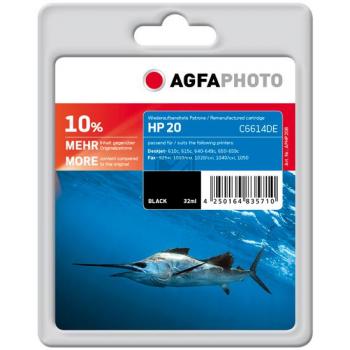 Agfaphoto Tintendruckkopf schwarz HC (APHP20B) ersetzt 20