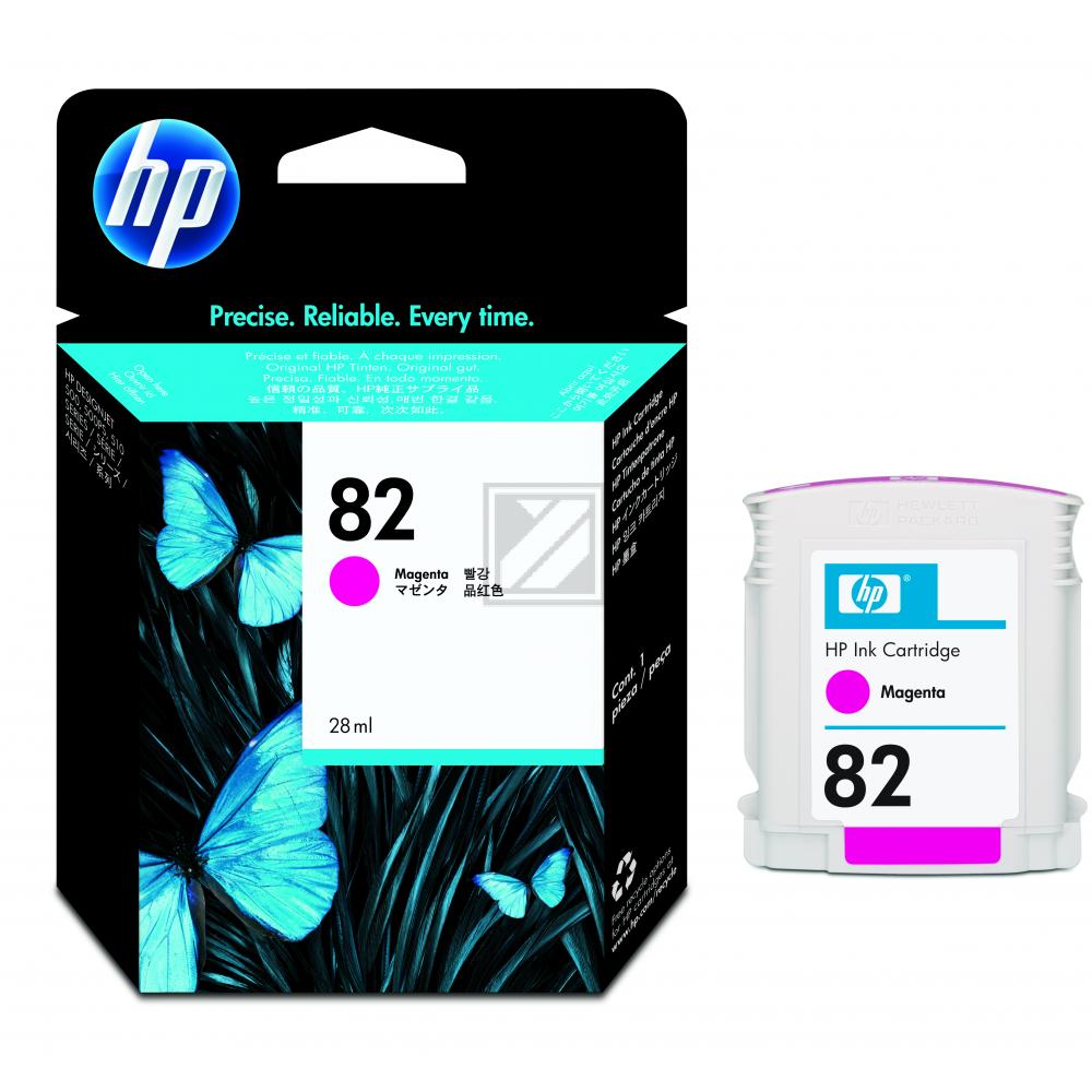 HP Tintenpatrone magenta (CH567A, 82)