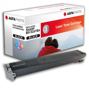 Agfaphoto Toner-Kit schwarz (APTSHMX51GTBA) ersetzt MX-51GTBA