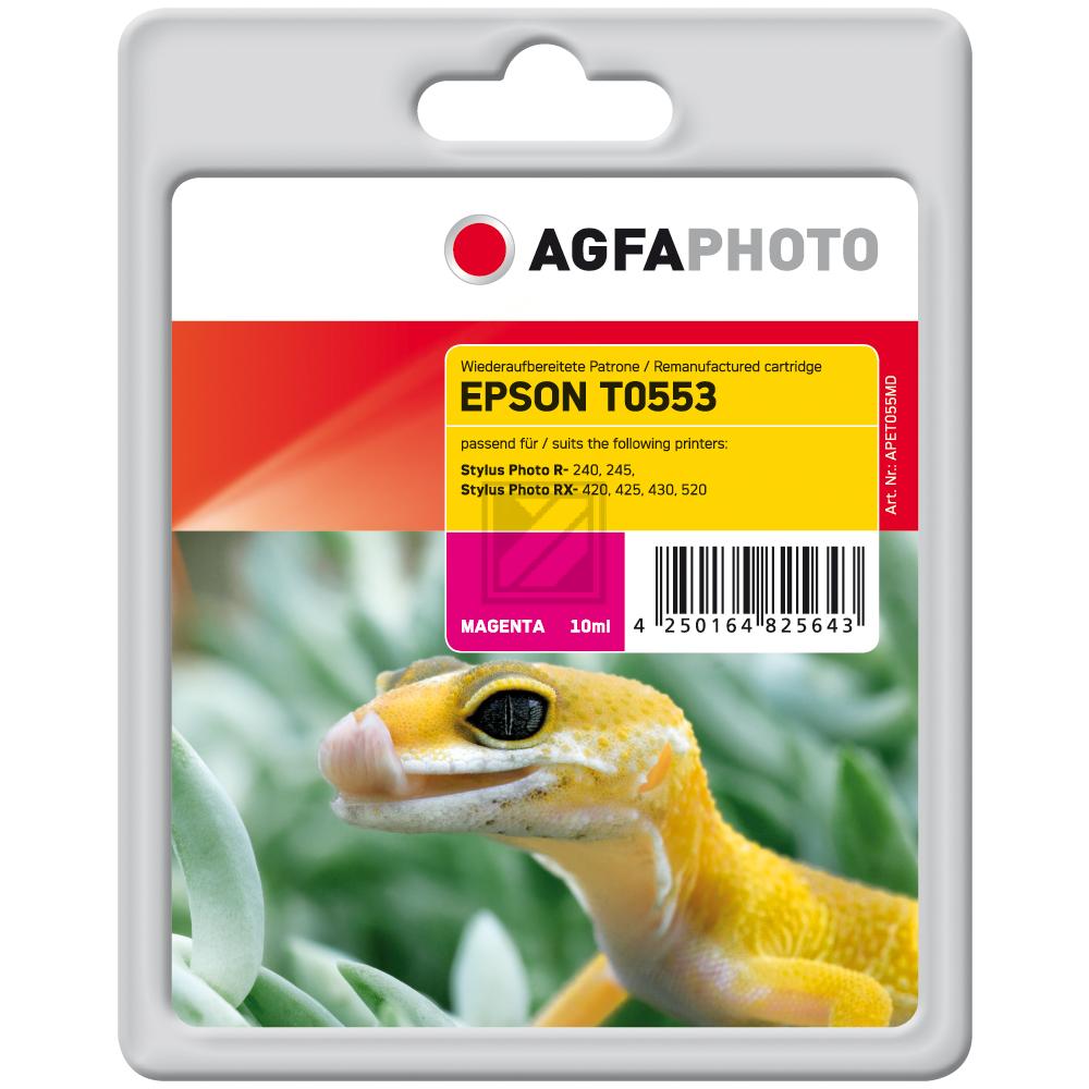 Agfaphoto Tintenpatrone magenta (APET055MD) ersetzt T0553