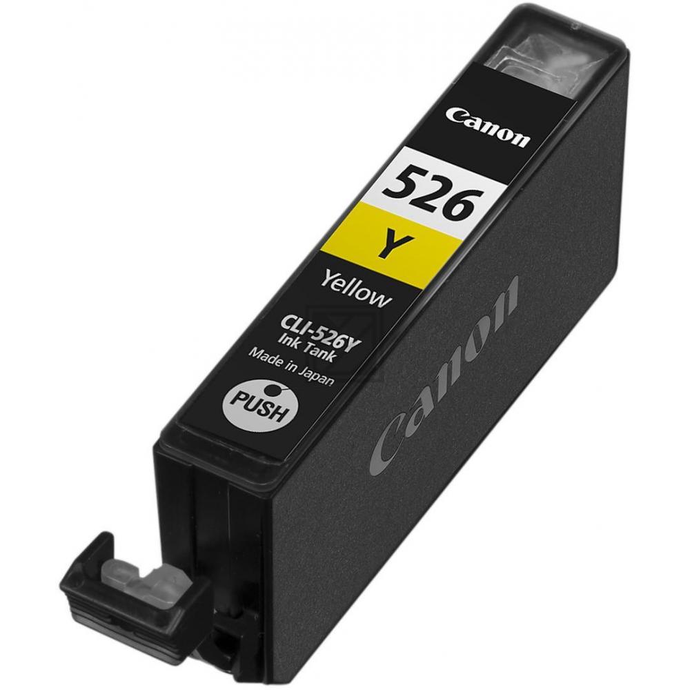 Canon Tintenpatrone gelb (4543B001AA, CLI-526Y)