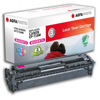 Agfaphoto Toner-Kartusche magenta (APTC716ME) ersetzt 716