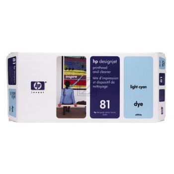 HP Tintendruckkopf cyan light (C4954A, 81)