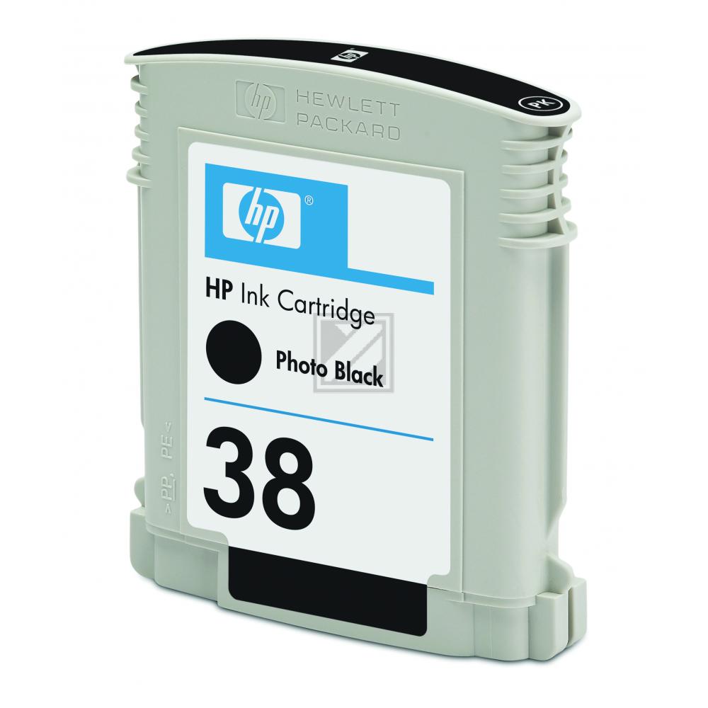 HP Tintenpatrone photo schwarz (C9413A, 38)